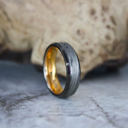 Damascus Steel Ring, Damascus Steel Wedding Band, Damascus Steel Wedding Ring