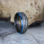 Damascus Steel Ring, Damascus Steel Wedding Band, Damascus Steel Wedding Ring