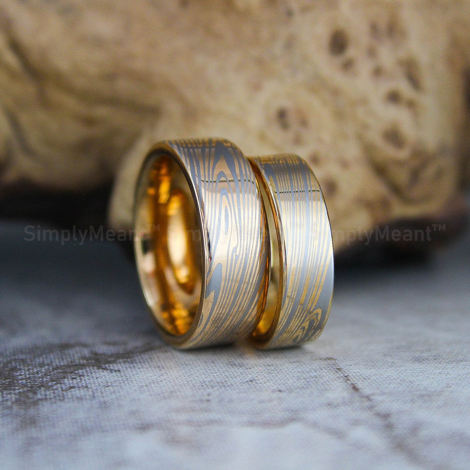 IMG_2426 Damascus Steel Rings, Damascus Steel Wedding Bands, Damascus Steel Wedding Rings - Image 1