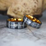 Heartbeat Rings, Heartbeat Wedding Bands, Heartbeat Wedding Rings