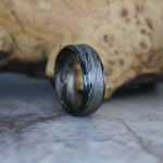 Damascus Steel Ring, Damascus Steel Wedding Band, Damascus Steel Wedding Ring