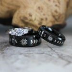 Runes Rings, Til Valhalla Rings, Til Valhalla Wedding Bands, Nordic Runes Rings
