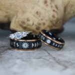 Runes Rings, Til Valhalla Rings, Til Valhalla Wedding Bands, Nordic Runes Rings