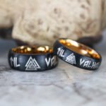 Runes Ring, Til Valhalla Ring, Til Valhalla Wedding Band, Nordic Runes Ring - Image 4