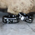 Runes Ring, Til Valhalla Ring, Til Valhalla Wedding Band, Nordic Runes Ring - Image 4
