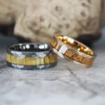Wood Rings, Wood Wedding Bands, Couple Wedding Bands, Wood Wedding Rings - Image 5