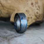 Damascus Steel Ring, Damascus Steel Wedding Band, Damascus Steel Wedding Ring