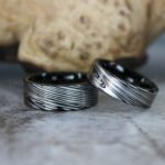 Damascus Steel Rings, Damascus Steel Wedding Bands, Damascus Steel Wedding Rings - Image 3