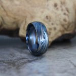 Damascus Steel Ring, Damascus Steel Wedding Band, Damascus Steel Wedding Ring