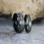 Damascus Steel Ring, Damascus Steel Wedding Band, Damascus Steel Wedding Ring - Image 4