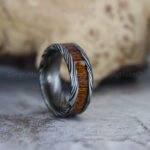 Damascus Steel Ring, Damascus Steel Wedding Band, Damascus Steel Wedding Ring