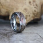 Damascus Steel Ring, Damascus Steel Wedding Band, Damascus Steel Wedding Ring