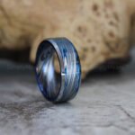Damascus Steel Rings, Damascus Steel Wedding Bands, Damascus Steel Wedding Rings - Image 4