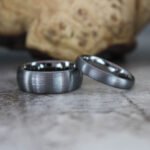 Silver Wedding Bands, Matching Couple Rings, Silver Wedding Rings, Silver Tungsten Rings, Silver Rings