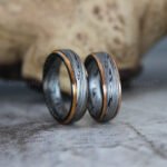 Damascus Steel Rings, Damascus Steel Wedding Bands, Damascus Steel Wedding Rings - Image 3
