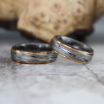 Damascus Steel Rings, Damascus Steel Wedding Bands, Damascus Steel Wedding Rings - Image 4