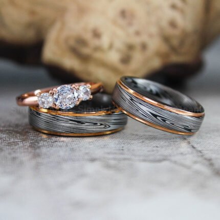 Damascus Steel Rings, Damascus Steel Wedding Bands, Damascus Steel Wedding Rings
