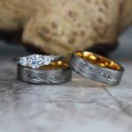 Damascus Steel Rings, Damascus Steel Wedding Bands, Damascus Steel Wedding Rings