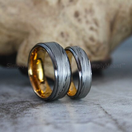 Damascus Steel Rings, Damascus Steel Wedding Bands, Damascus Steel Wedding Rings
