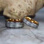 Damascus Steel Rings, Damascus Steel Wedding Bands, Damascus Steel Wedding Rings - Image 5