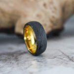 Damascus Steel Ring, Damascus Steel Wedding Band, Damascus Steel Wedding Ring