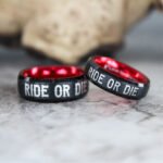 Ride or Die Rings, Ride or Die, Ride or Die Wedding Rings, Ride or Die Wedding Bands, Black Wedding Rings, Black Wedding Bands, Biker Rings - Image 3