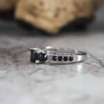 Black Wedding Bands, Matching Couple Rings, Black Wedding Rings, Black Tungsten Rings, Black Rings - Image 8