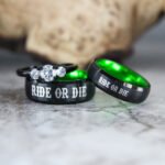 Ride or Die Rings, Ride or Die, Ride or Die Wedding Rings, Ride or Die Wedding Bands, Black Wedding Rings, Black Wedding Bands, Biker Rings