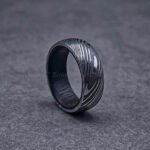 Damascus Steel Ring, Damascus Steel Wedding Band, Damascus Steel Wedding Ring