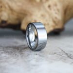Silver Wedding Band, Silver Wedding Ring, Silver Tungsten Ring, Silver Ring