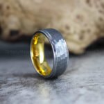 Hammered Rings, Silver Wedding Bands, Hammered Wedding Bands, Silver Wedding Rings - Image 3