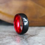 Wolves Rings, Howling Wolves Wedding Bands, Wolf Jewelry - Image 4