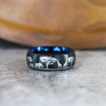 Savanna Ring, African Safari Ring, African Landscape Ring, Big Five Game Animals, African Savanna Ring, Serengeti Ring, African Jewelry