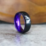 Wolves Rings, Howling Wolves Wedding Bands, Wolf Jewelry