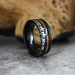 Cattle Rancher Ring, Rancher Wedding Band, Cowboys Wedding Band, Cowboys Jewelry