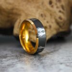 Penguins Ring, Penguins Wedding Band, Penguins Wedding Ring, Penguins Jewelry